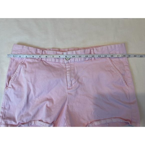 JACHS Womens Girlfriend Shorts Mid Rise Slash Pockets Lightweight Pink Size 10 - Picture 3 of 8